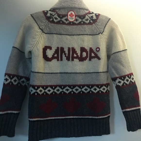 Hudson’s Bay Canada Olympic Zip up Sweater - Picture 4 of 8